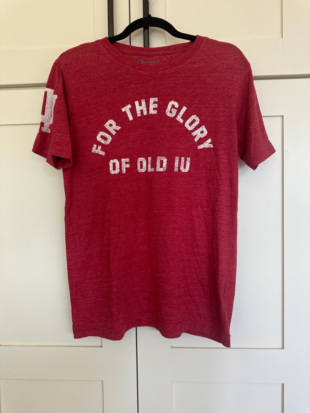 Champion “ For The Glory Of Old IU” Short Sleeve Tee
